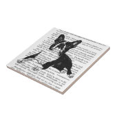 20ドル以下のギフトボストンブルキッチントリベット タイル (側面)