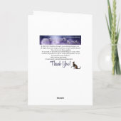 20ハッピーバースデーグリーティングカードデザイン1 カード (裏面)