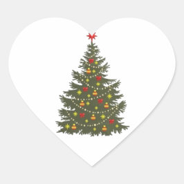20ハート型のクリスマスおもしろいシール ハートシール