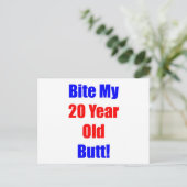 20バイトマイお尻 ポストカード (スタンド正面)