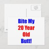 20バイトマイお尻 ポストカード (正面/裏面)