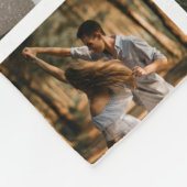 20パーソナライズされた写真家族ラブメモリーズ フリースブランケット (角)