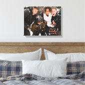 20パーソナライズされたXXで最高のお願い キャンバスプリント (インサイチュ (寝室))