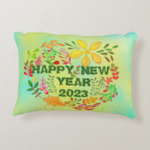 20パーソナライズされたXX年おめでとう アクセントクッション (裏面)