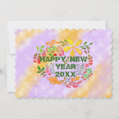 20パーソナライズされたXX年おめでとう カード (正面)