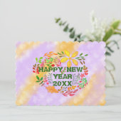 20パーソナライズされたXX年おめでとう カード (スタンド正面)