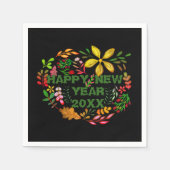 20パーソナライズされたXX年おめでとう スタンダードカクテルナプキン (正面)