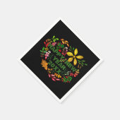 20パーソナライズされたXX年おめでとう スタンダードカクテルナプキン (角)