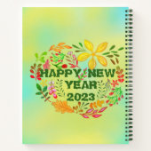 20パーソナライズされたXX年おめでとう ノートブック (裏面)