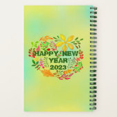 20パーソナライズされたXX年おめでとう ノートブック (裏面)