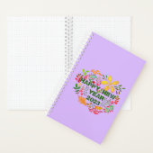 20パーソナライズされたXX年おめでとう ノートブック (内側)