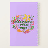 20パーソナライズされたXX年おめでとう ノートブック (裏面)