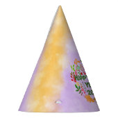 20パーソナライズされたXX年おめでとう パーティーハット (左)