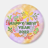 20パーソナライズされたXX年おめでとう マグネット (正面)