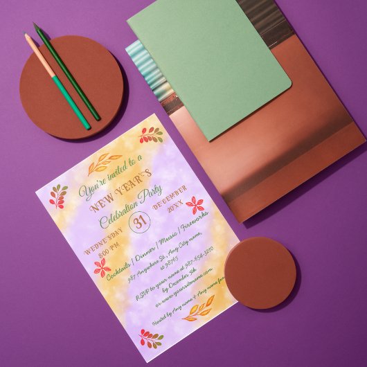 20パーソナライズされたXX年おめでとう 招待状
