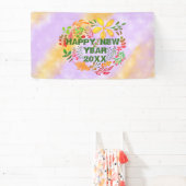 20パーソナライズされたXX年おめでとう 横断幕 (インサイチュ)