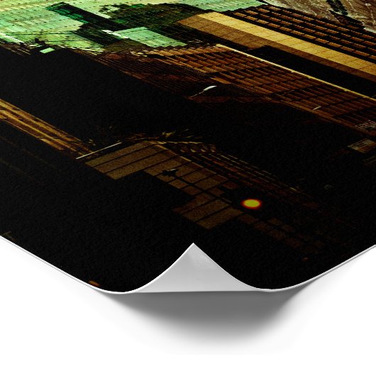 20フェンチャーチ通りウォーキータルキー建物ロンドン ポスター (角)