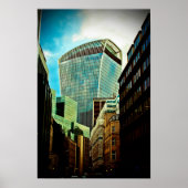 20フェンチャーチ通りウォーキータルキー建物ロンドン ポスター (正面)