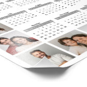 20フォトコラージュ2024カレンダーの写真の拡大 フォトプリント            (角)