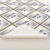 20フォトコラージュ、変更可能な背景(MEDのみ) シェルパブランケット (3/4)