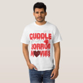 20ホラー映画でホラー映画をあつれて見る Tシャツ (正面フル)
