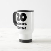 20ポンド軽量 トラベルマグ (正面左)