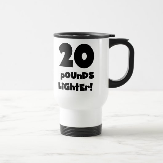 20ポンド軽量 トラベルマグ (右)
