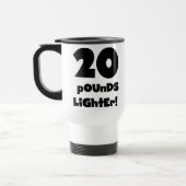 20ポンド軽量 トラベルマグ (左)