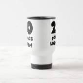 20ポンド軽量 トラベルマグ (中央)