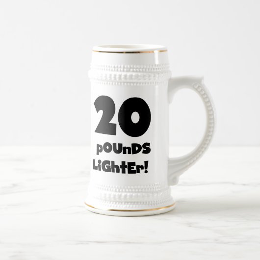 20ポンド軽量 ビールジョッキ (右)