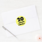 20ポンド軽量 ラウンドシール (封筒)