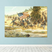 20メインバイハラルマクバロンプリント キャンバスプリント (インサイチュ (ウッドフロア))