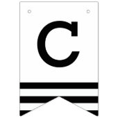 20モダンXXの卒業バンティングクラスの写真 バンティングフラッグ (第2の旗)