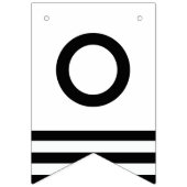 20モダンXXの卒業バンティングクラスの写真 バンティングフラッグ (第3の旗)