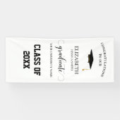 20モダンXX卒業式ドア大学院 横断幕 (横)