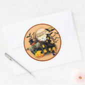 20ラウンドのハロウィーンステッカー ラウンドシール (封筒)