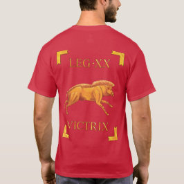 20ローマのLegio XXヴァレリアVictrix VexillumのTシャツ Tシャツ