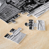 20世紀な限られた列車Highballそれ! ヴィンテージ ジグソーパズル (側面)