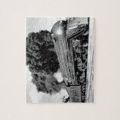 20世紀な限られた列車Highballそれ! ヴィンテージ ジグソーパズル (縦)