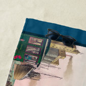 20世紀の交通， 1910ヴィンテージ ビーチタオル (インサイチュ)