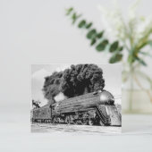 20世紀の限定列車ハイボールだ!ヴィンテージ ポストカード (スタンド正面)