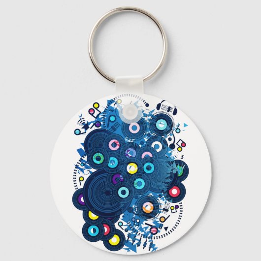 20世紀の音楽 キーホルダー (正面)