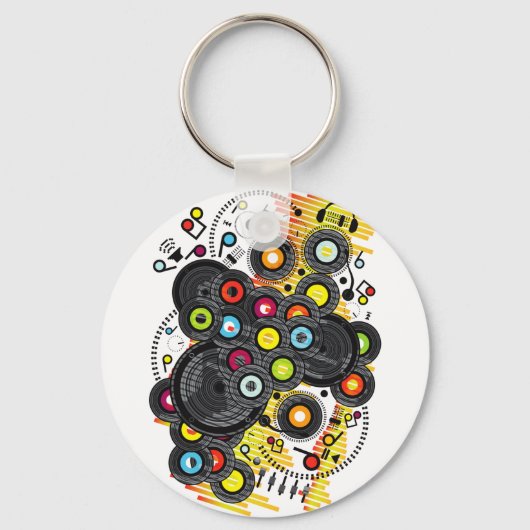 20世紀の音楽 キーホルダー (正面)