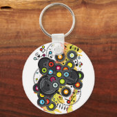 20世紀の音楽 キーホルダー (正面)