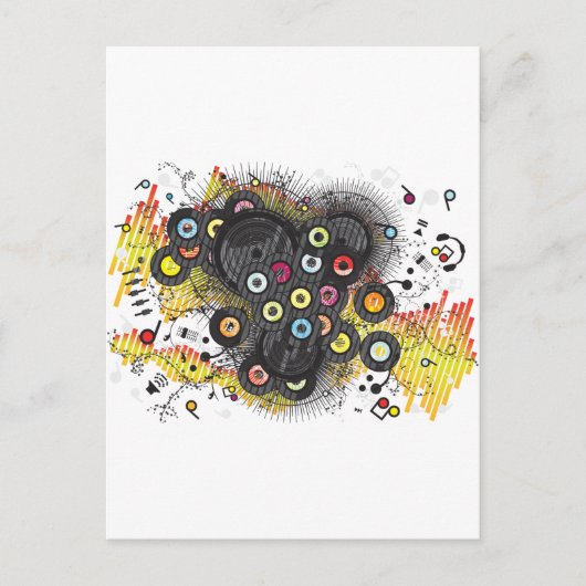 20世紀の音楽 ポストカード (正面)