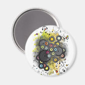 20世紀の音楽 マグネット (正面/裏面)