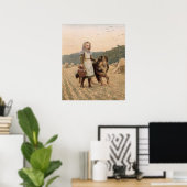 20世紀初頭の固い友人 ポスター (ホームオフィス)