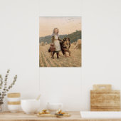 20世紀初頭の固い友人 ポスター (キッチン)