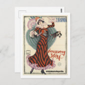 20世紀初頭コメディシアターインスパイア ポストカード (正面/裏面)