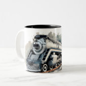 20世紀強蒸気機関車 ツートーンマグカップ (正面左)